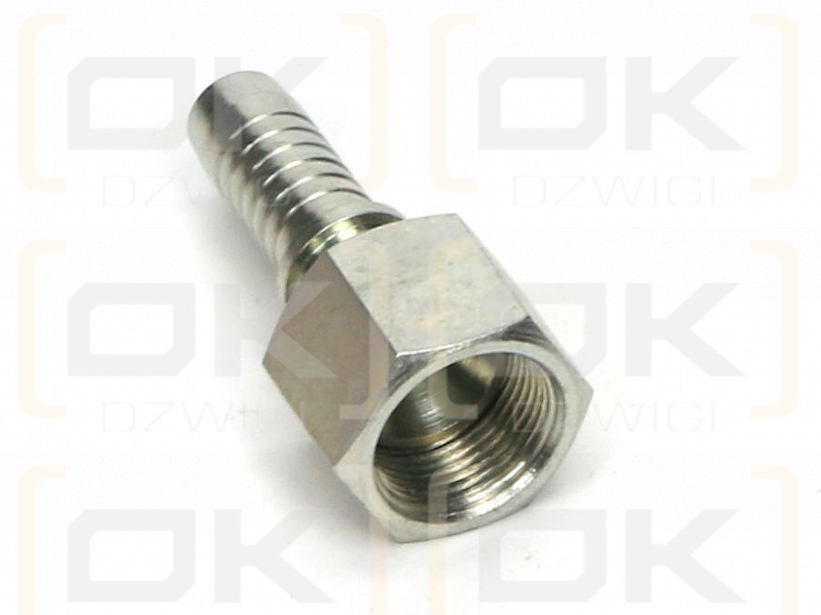 Zakucie hydrauliczne DK DN13 24x1.5 (pasuje do KOMATSU) Warynski ( sprzedawane po 5 )