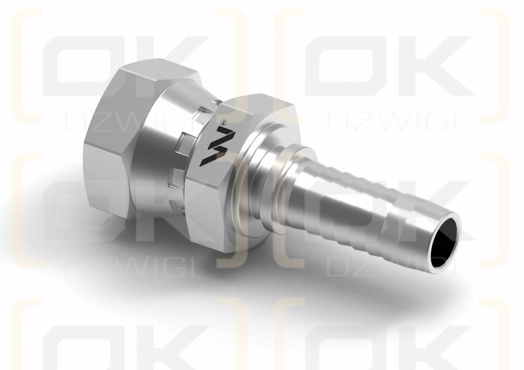 Zakucie hydrauliczne DK DN13 24x1.5 (pasuje do KOMATSU) PREMIUM Waryński ( sprzedawane po 5 )