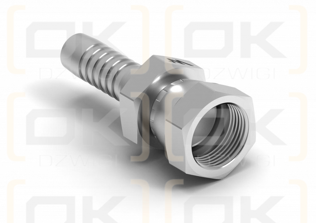 Zakucie hydrauliczne DK DN13 24x1.5 (pasuje do KOMATSU) PREMIUM Waryński ( sprzedawane po 5 )