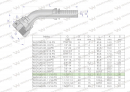 Zakucie hydrauliczne DKJ45 DN13 1 1/16