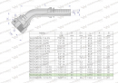 Zakucie hydrauliczne DKJ45 DN20 1 5/16