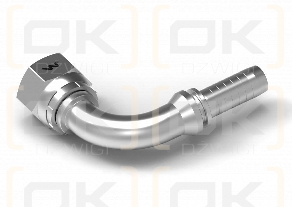 Zakucie hydrauliczne DKJ90 DN10 9/16