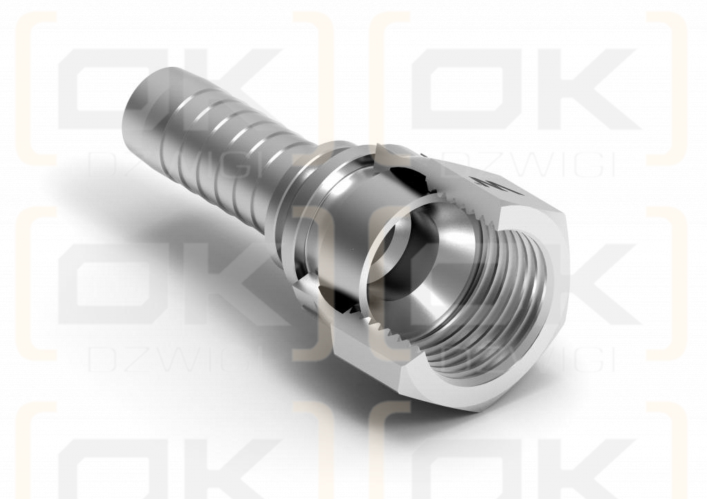Zakucie hydrauliczne DKJ DN13 7/8