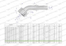 Zakucie hydrauliczne DKL45 DN13 15L M22x1.5 PREMIUM Waryński ( sprzedawane po 10 )