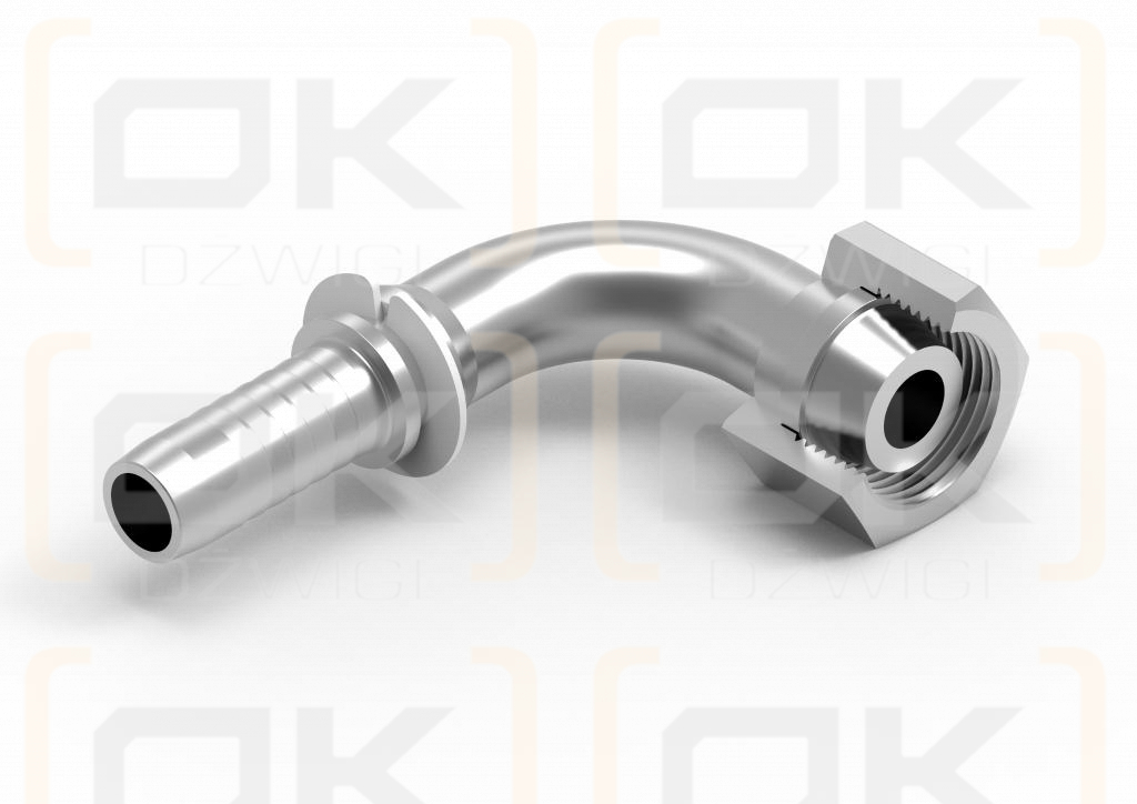 Zakucie hydrauliczne DKL90 DN08 12L M18x1.5 PREMIUM Waryński ( sprzedawane po 10 )