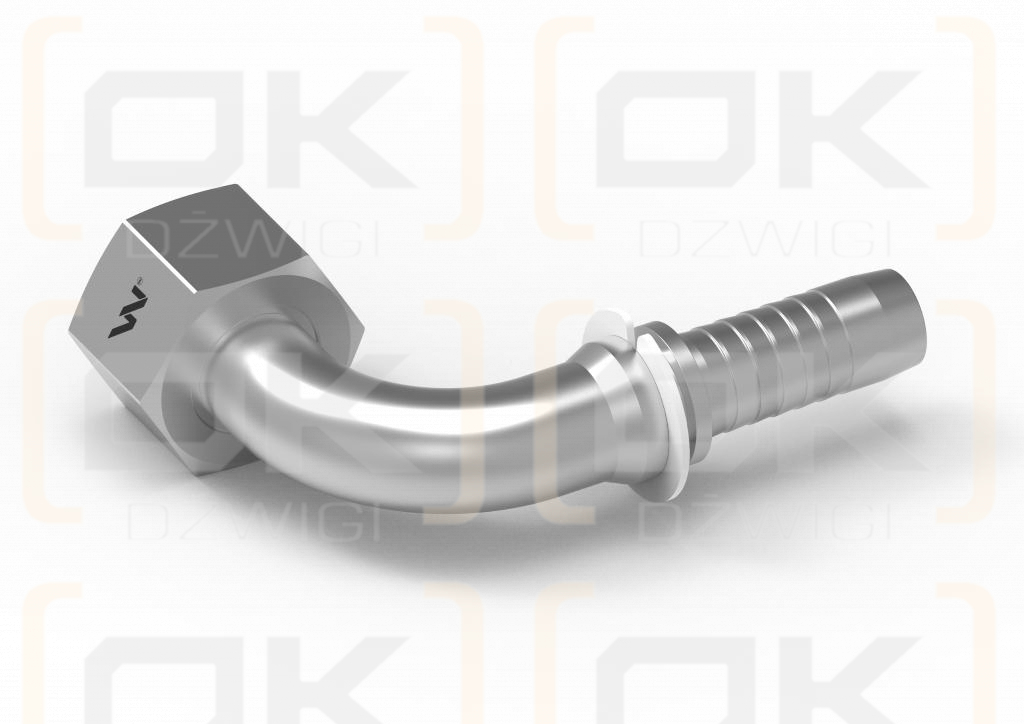 Zakucie hydrauliczne DKL90 DN10 12L M18x1.5 PREMIUM Waryński ( sprzedawane po 10 )