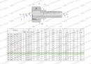 Zakucie hydrauliczne DKL DN10 15L M22x1.5 PREMIUM Waryński ( sprzedawane po 25 )