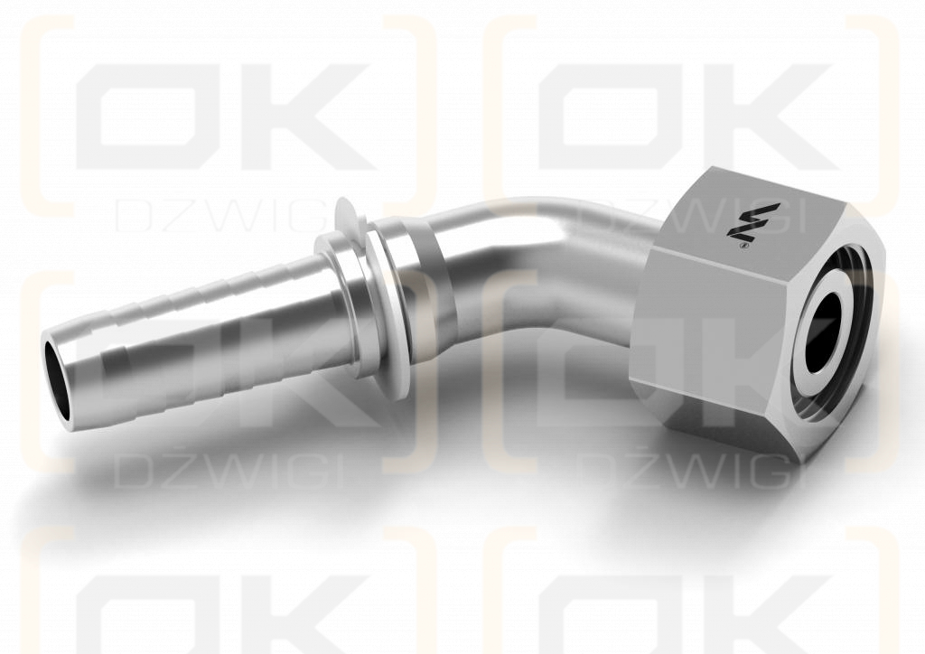 Zakucie hydrauliczne DKOL45 DN10 16L M22x1.5 PREMIUM Waryński ( sprzedawane po 5 )