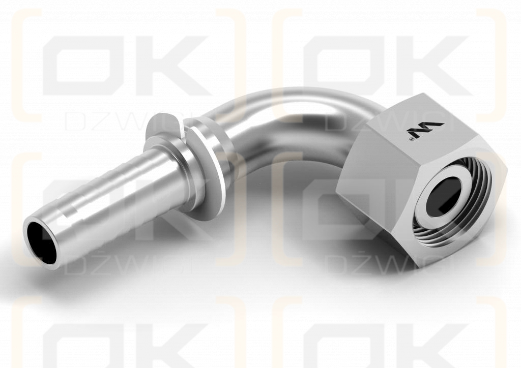 Zakucie hydrauliczne DKOL90 DN06 06L M12x1.5 PREMIUM Waryński ( sprzedawane po 10 )