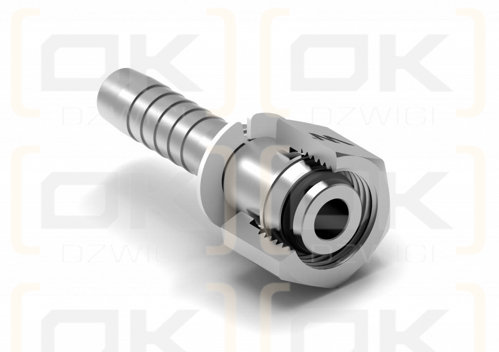Zakucie hydrauliczne DKOL DN06 10L M16x1.5 PREMIUM Waryński ( sprzedawane po 10 )
