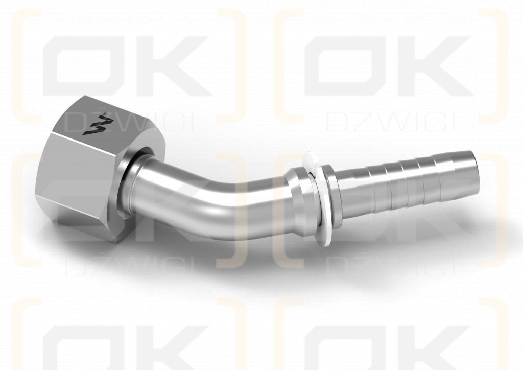 Zakucie hydrauliczne DKOS45 DN32 38S M52x2 PREMIUM Waryński
