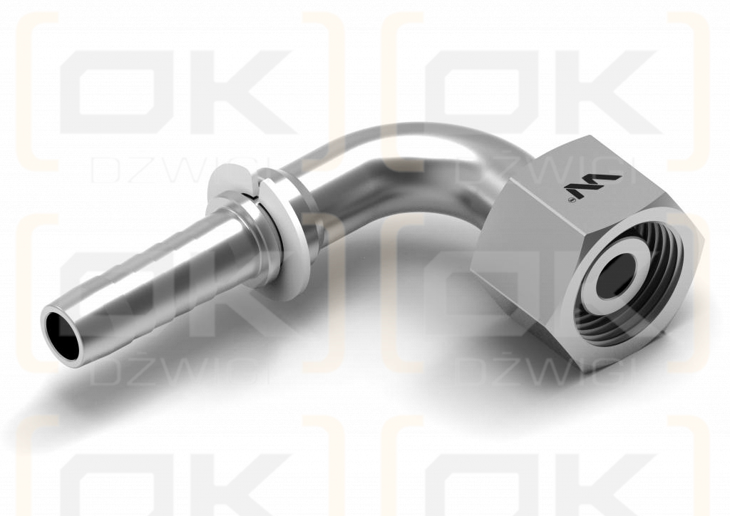 Zakucie hydrauliczne DKOS90 DN25 30S M42x2 PREMIUM Waryński