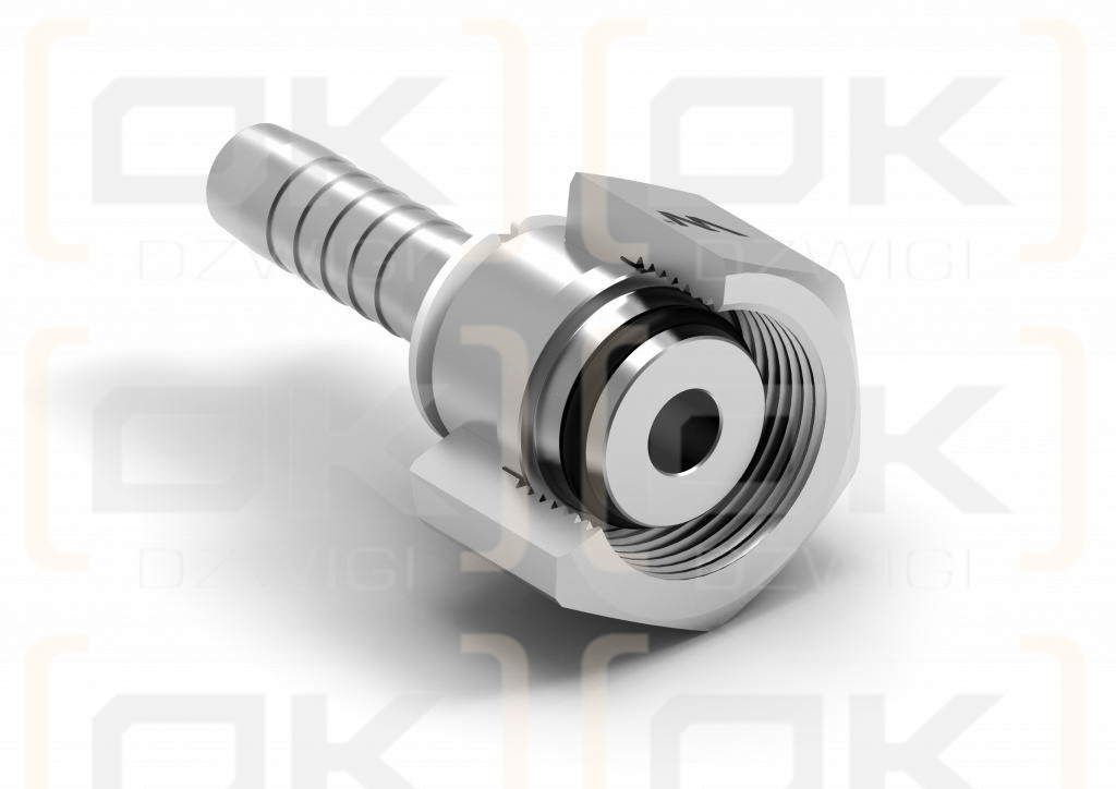 Zakucie hydrauliczne DKOS DN10 12S M20x1.5 PREMIUM Waryński ( sprzedawane po 10 )