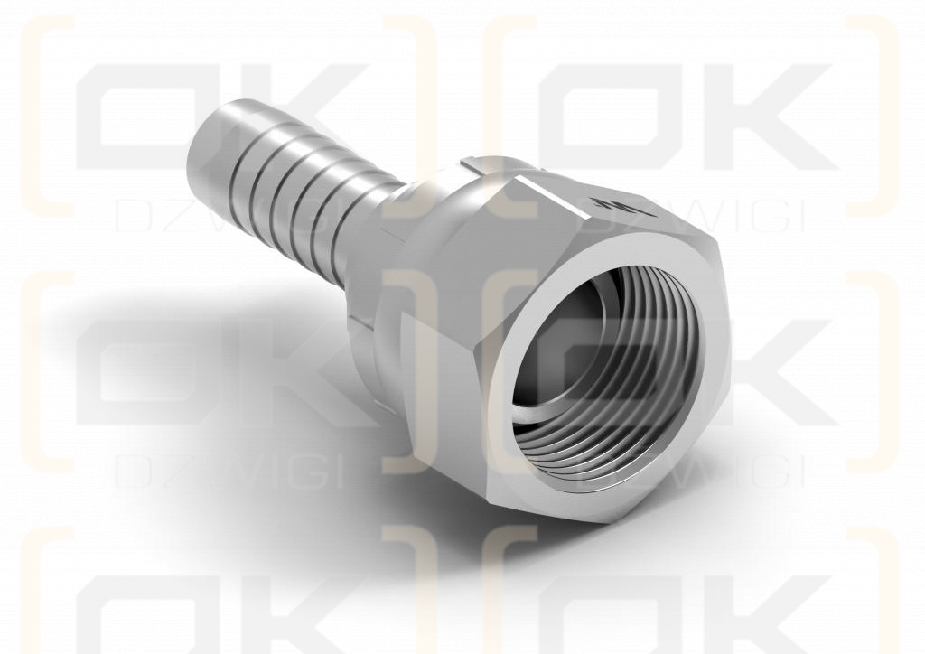 Zakucie hydrauliczne DKR DN10 3/8