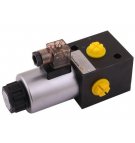 Elektrozawór 3-drogowy elektromagnetyczny kontroli 3/2 W-E12DVS3/2-80L G1/2