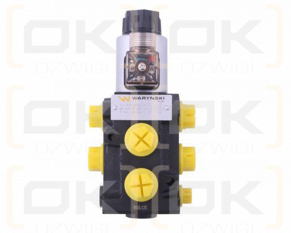 Dzielnik, zawór, elektrozawór kierunkowy elektromagnetyczny kontroli W-E12DVS6/2 (DVS6/50L) G1/2