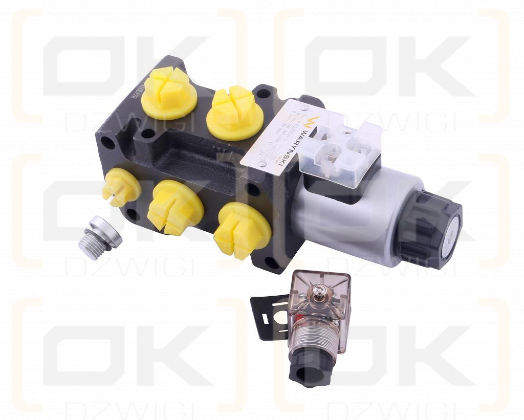 Dzielnik, zawór, elektrozawór kierunkowy elektromagnetyczny kontroli W-E12DVS6/2 (DVS6/50L) G1/2