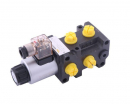 Dzielnik, zawór, elektrozawór kierunkowy elektromagnetyczny kontroli W-E38DVS6/2 (DVS6/50 L/MIN) G3/8