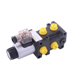 Dzielnik, zawór, elektrozawór kierunkowy elektromagnetyczny kontroli W-E38DVS6/2 (DVS6/50 L/MIN) G3/8