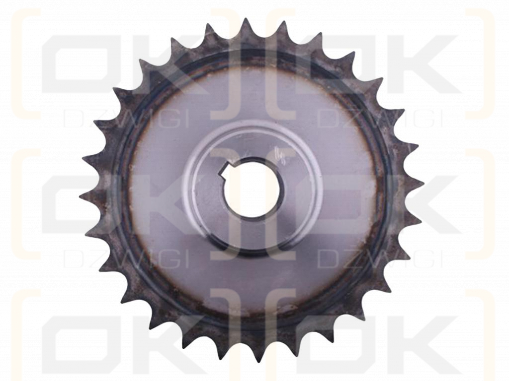 Chain wheel, hardened steel Z-28 3/4" fi-30 2213050060, Spreader, Waryński
