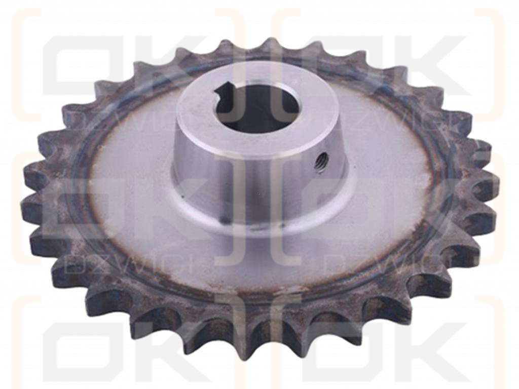 Chain wheel, hardened steel Z-28 3/4" fi-30 2213050060, Spreader, Waryński