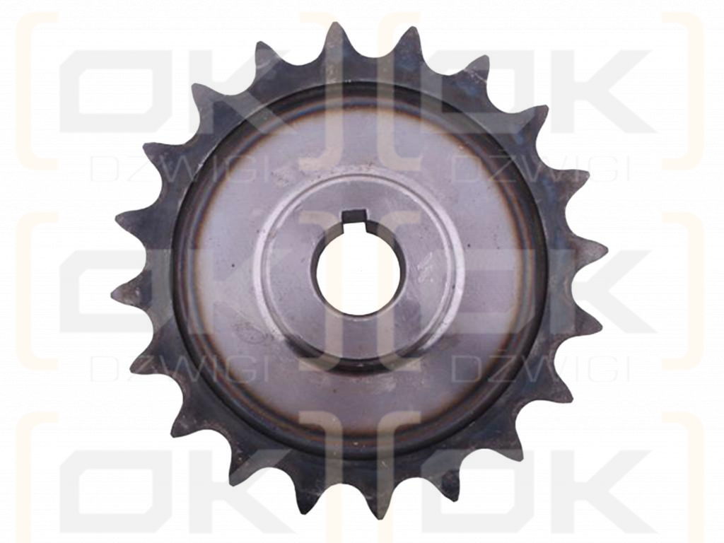 Chain wheel, hardened steel Z-20 1" fi-30 2208050063, Spreader, Waryński