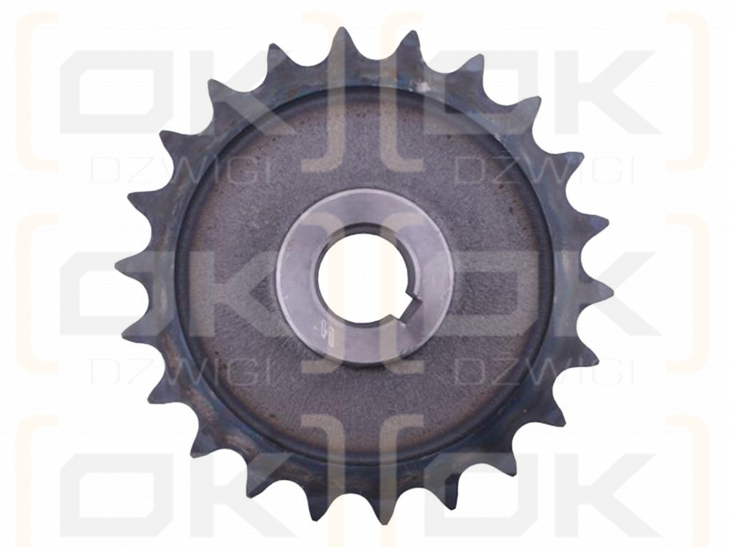 Hardened steel chain wheel Z-22 1" fi-35, Spreader, Waryński