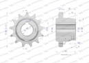 Chain wheel, hardened steel Z-13 3/4" fi-30 with hub sleeve 2219060080, Rozrzutnik, Waryński