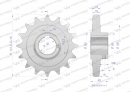 Chain wheel, hardened steel Z-16 1" fi-40 2208050043, Spreader, Waryński