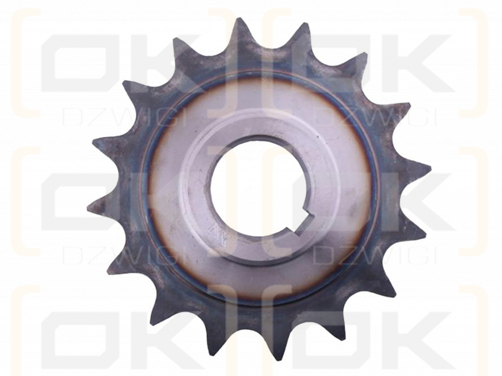 Chain wheel, hardened steel Z-16 1" fi-40 2208050043, Spreader, Waryński