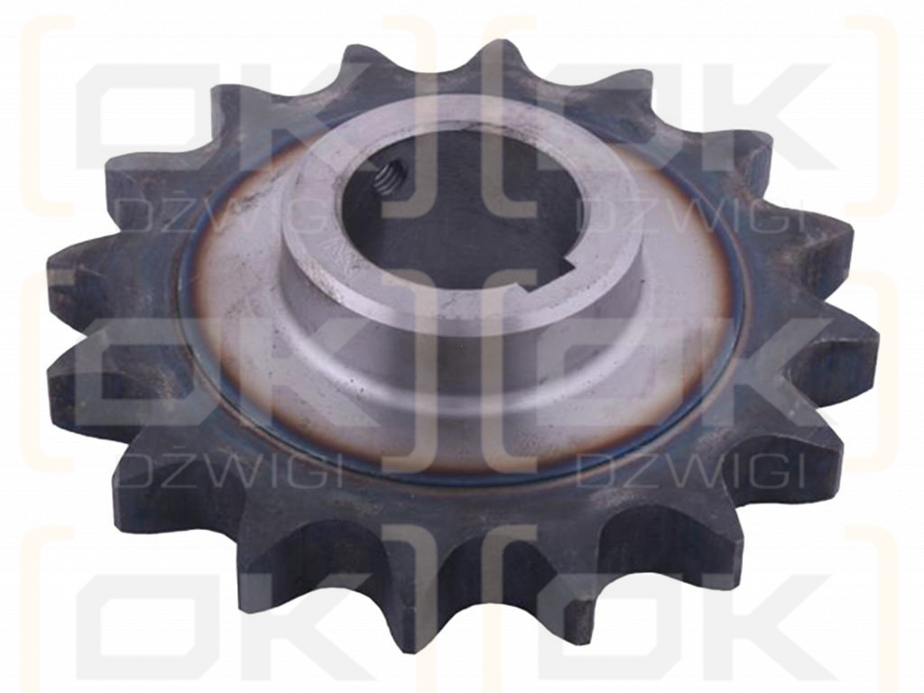 Chain wheel, hardened steel Z-16 1" fi-40 2208050043, Spreader, Waryński