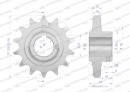 Chain wheel, hardened steel Z-14 1" fi-40 2219100080, Spreader, Waryński