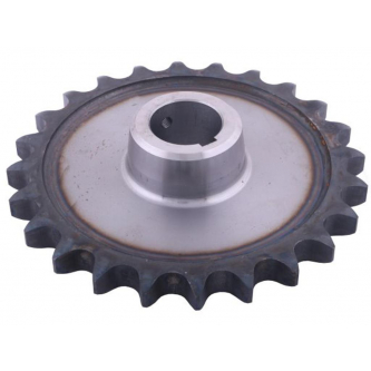 Hardened steel chain wheel Z-24 1" fi-40, Spreader, Waryński
