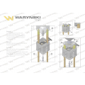 Joystick pod linki zakończone kulką bez przełącznika (bez przycisku. na kulkę. IP-6020. JOYSTIK6019) Waryński