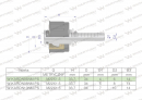 Zakucie nakretka do myjek (pasuje do Karcher) na waz DN06 GW M22x1.5 (RM-KARDN06NM) PREMIUM Waryński ( sprzedawane po 10 )