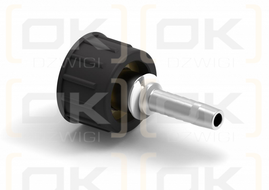 Zakucie nakretka do myjek (pasuje do Karcher) na waz DN08 GW M22x1.5 (RM-KARDN08NM) PREMIUM Waryński ( sprzedawane po 10 )