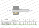 Zakucie nakretka do myjek (pasuje do Karcher) na waz DN10 GW M22x1.5 (RM-KARDN10NM) PREMIUM Waryński ( sprzedawane po 5 )