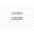 Łańcuch rolkowy 10B-1-92Ps zastosowanie Bizon 5040995810 Waryński