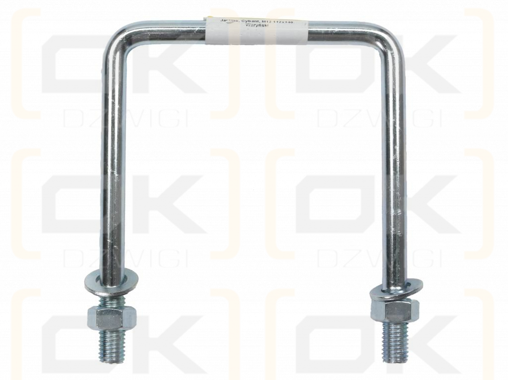Gabel, Klemme, M12 112x140, Waryński