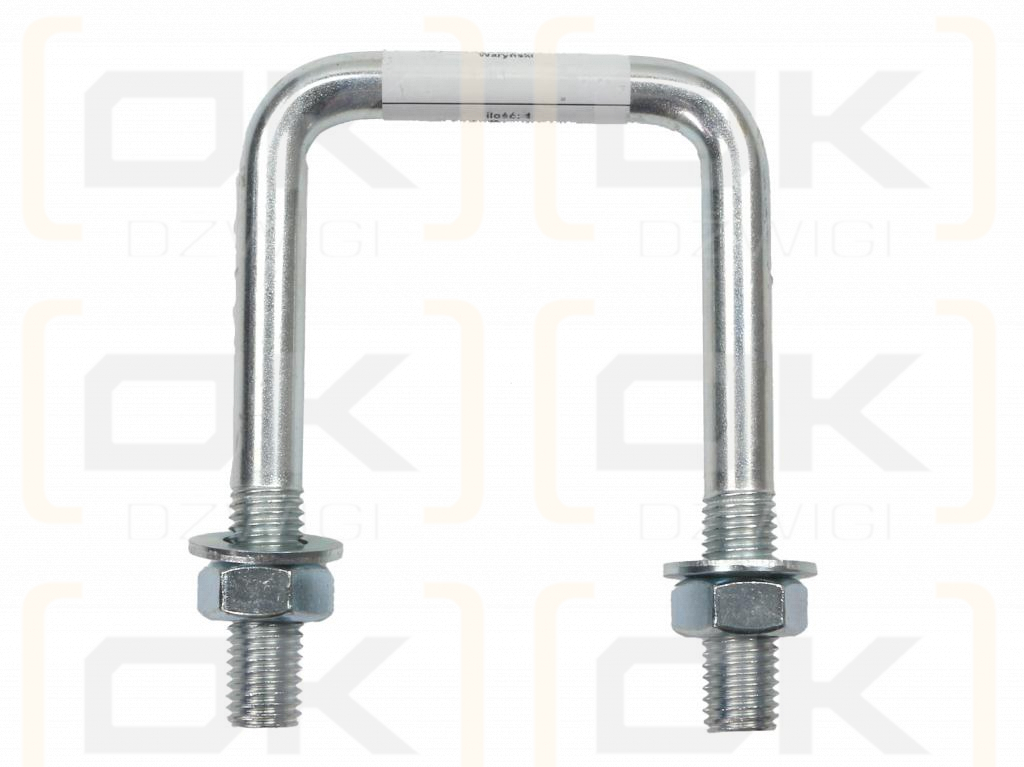 Gabel, Klemme, M14 82x120, Waryński