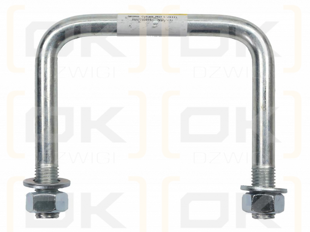 Gabel, Klemme, M16 122X115, 1117780010/U, Waryński