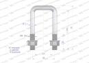Joch, Klemme, M8 27x60, 1655004550/U, Waryński