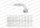 Zakucie hydrauliczne ORFS90 DN13 13/16