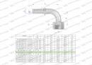 Zakucie hydrauliczne ORFS90 DN13 1 3/16
