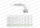 Zakucie hydrauliczne ORFS90 DN20 1 3/16-12 PREMIUM Waryński ( sprzedawane po 2 )