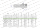 Zakucie hydrauliczne ORFSAD DN10 13/16