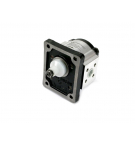 Pompa hydrauliczna zębata 1.9cm3 (grupa 1 - typ europejski) wałek 1:8 przyłącza gwintowane (obroty prawe) max.260 bar Waryński