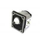 Pompa hydrauliczna zębata 3.1cm3 (grupa 1 - typ europejski) wałek 1:8 przyłącza gwintowane (obroty prawe) max.260 bar Waryński