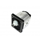 Pompa hydrauliczna zębata 7.5cm3 (grupa 1 - typ europejski) wałek 1:8 przyłącza gwintowane (obroty prawe) max.180 bar Waryński