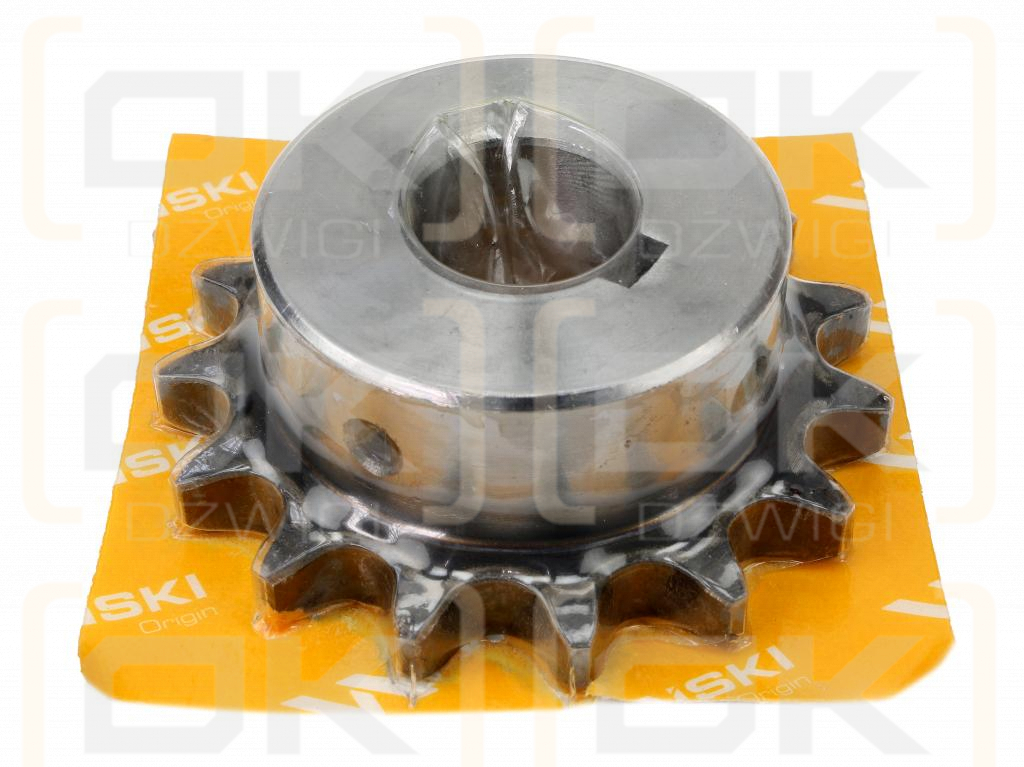 Chain wheel, hardened 10B1 (R1 5/8) Z-21 hole 30mm, Waryński